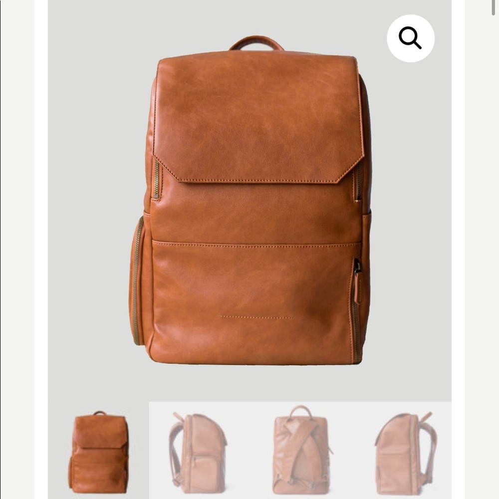 Vegan leather bag slightly used